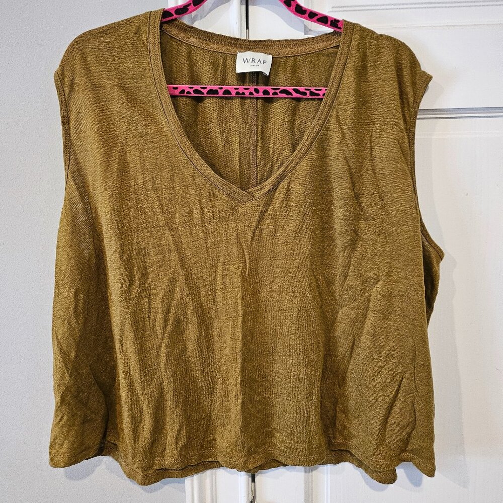 Olive Linen Jersey